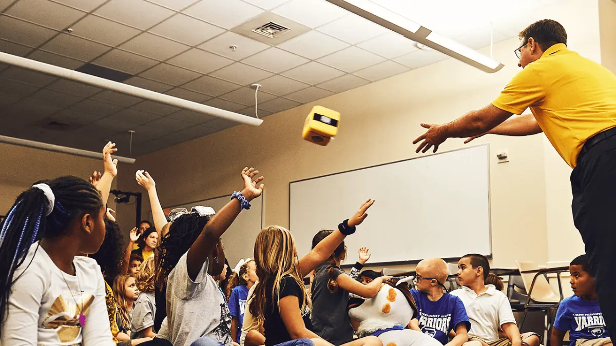 Catchbox Pro actief leren CT-AV de audiovisuele inrichters Rotterdam beeld licht geluid Hoogvliet Rottedam