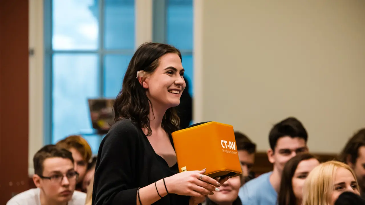 Catchbox Pro actieve college CT-AV de audiovisuele inrichters Rotterdam beeld licht geluid Hoogvliet Rottedam