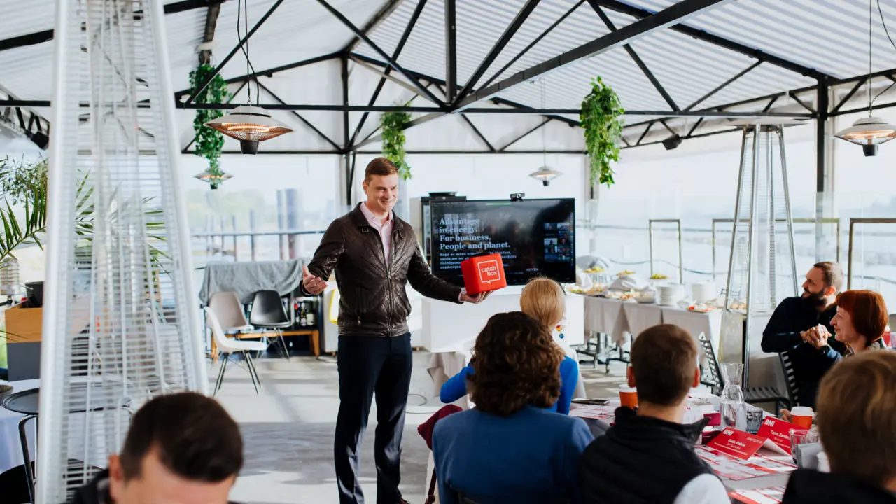 Catchbox Pro bni CT-AV de audiovisuele inrichters Rotterdam beeld licht geluid Hoogvliet Rottedam