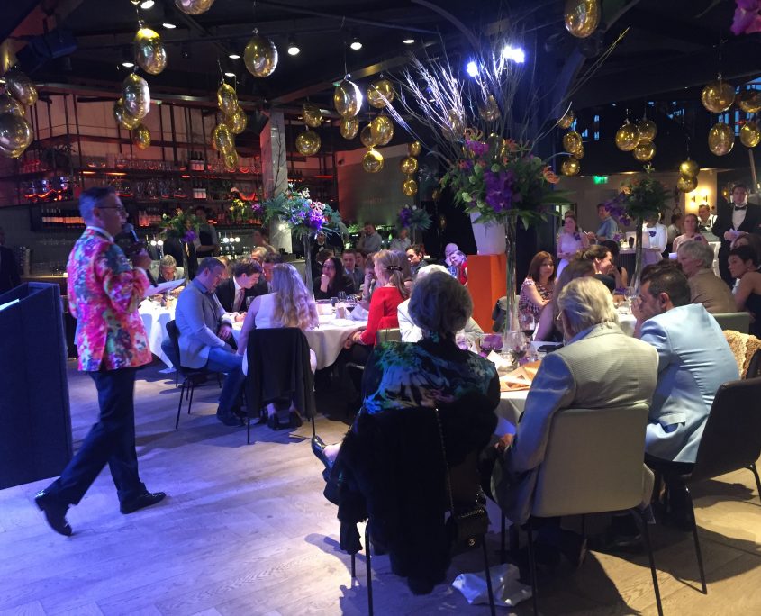 charity dinner geluidsinstallatie