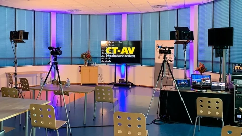 Livestream CT-AV de audiovisuele inrichters Rotterdam beeld licht geluid Hoogvliet Rottedam