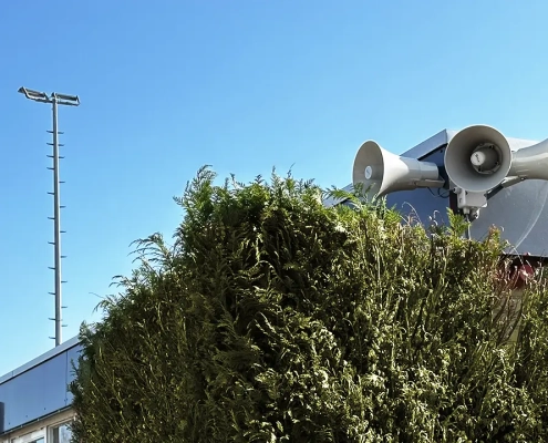 Professionele Ecler Geluidsinstallatie bij LTC Spijkenisse CT-AV audiovisuele inrichters